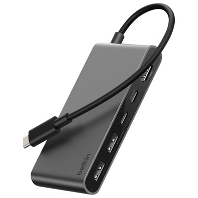 Belkin 5-in-1 Multi-Port 100W PD USB-C Hub (AVC022fqSGY) Belkin 5-port hub