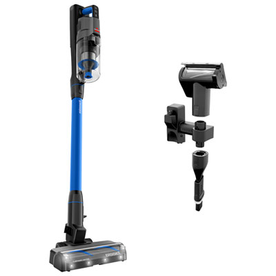 Aspirateur-Balai Sans Fil Powerclean Furfinder De Bissell Pour Poils D'animaux Avec Autonomie De 40 Minutes, Phares - Bleu