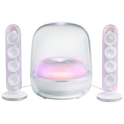 Harman Kardon SoundSticks 5 Bluetooth Wireless Speaker - White