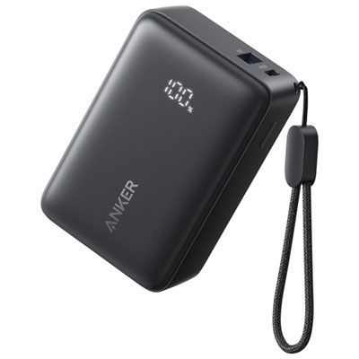 Anker Zolo 10000 mAh 30W USB-C Power Bank - Black