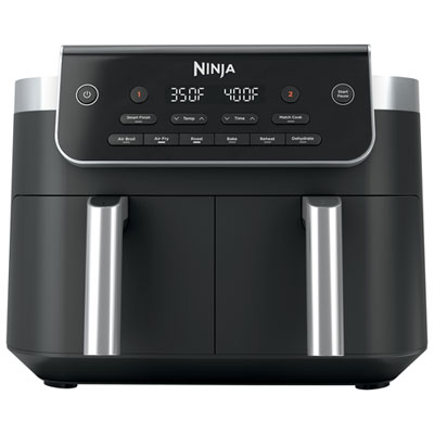 Ninja 6-in-1 Dual Zone Air Fryer - 7.57L (8QT) - Grey Best fryer ever!!!