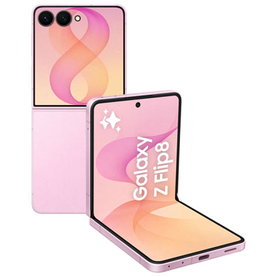 Samsung Galaxy Z Flip8 5G 512GB - Pink - Unlocked Best version of the ZFlip yet