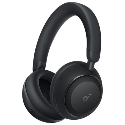 Soundcore by Anker Space 2 Over-Ear Noise Cancelling True Wireless Headphones - Black