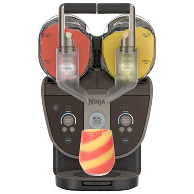 Ninja SLUSHi Twist Frozen Drink Machine with Dual SlushAssist Technology