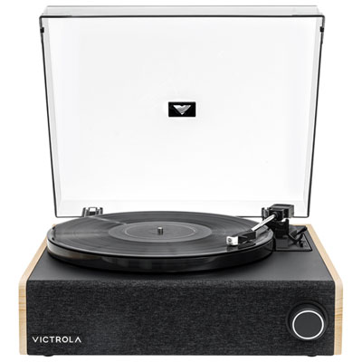 Victrola Eastwood LP All-in-One Belt Drive Bluetooth Turntable - Natural