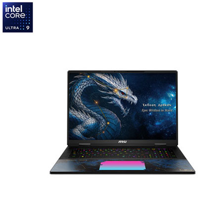 "MSI Titan 18 HX 18"" Gaming Laptop - Dragon Edition Draco Epic (Intel Core Ultra 9 290HX Plus/96GB RAM/4TB SSD/GeForce RTX 5090)"