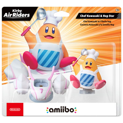 amiibo Kirby Air Riders Chef Kawasaki & Hop Star