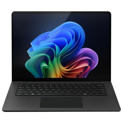 "Microsoft Surface 15"" 120Hz Touchscreen Laptop - Intel Core Ultra 5 236V - 16GB RAM - 256GB SSD - Windows 11 Pro - Black"