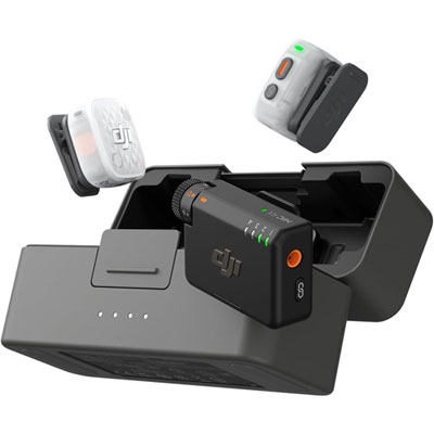 DJI Mic Mini 2S Wireless Microphone (2 TX + 1 RX + Charging Case)
