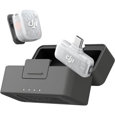 DJI Mic Mini 2S Wireless Microphone (1 TX + 1 Mobile RX + Charging Case)