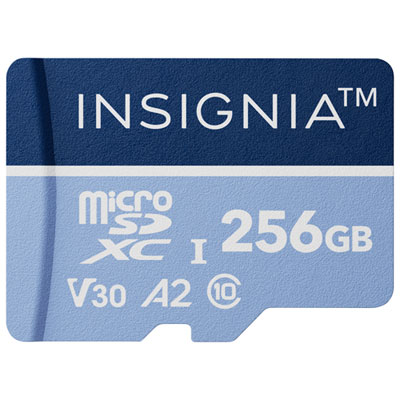 Insignia 256GB 170MB/s microSDXC Memory Card - Only at Best Buy