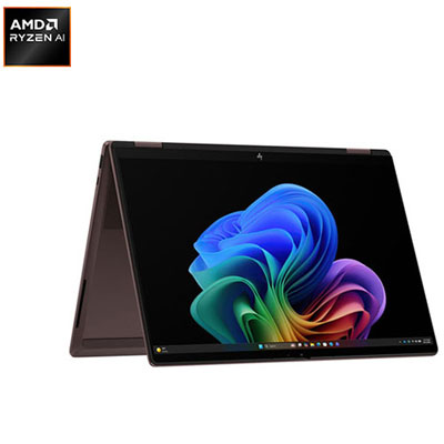 Boîte Ouverte - Portable Professionnel 2-En-1 À Écran Tactile Omnibook X 14 Po De Hp - Ryzen Ai7 450 D'amd - Lpddr5X 32 Go - Ssd 1 To - Windows 11 Famille - Aluminium Espresso Foncé