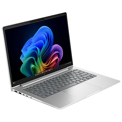 "HP EliteBook 6 G2i 14"" 60Hz Copilot+ PC Laptop - Intel Core Ultra 5 325 - 16GB DDR5 RAM - 512GB SSD - Win11 Pro - Pike Silver Aluminum"