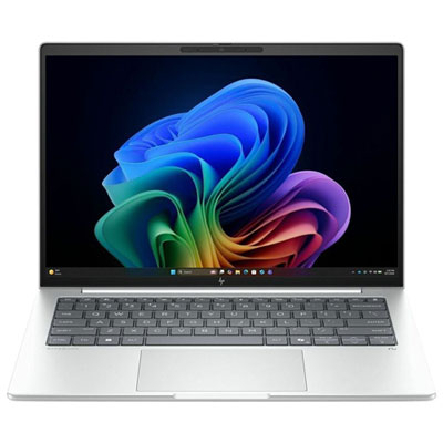 "HP EliteBook 8 G2i 14"" 60Hz Copilot+ PC Laptop - Intel Core Ultra 5 325 - 32GB RAM - 512GB SSD - Win11 Pro - En - Glacier Silver Aluminum"