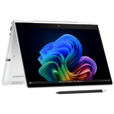 "HP EliteBook 8 Flip G2ia 13.3"" 60Hz Copilot+ PC 2-in-1 Laptop - Intel Core Ultra 5 335 - 32GB LPDDR5x RAM - 512GB SSD - Win11 Pro - En - Glacier Silver"