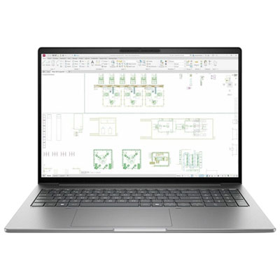 "HP ZBook 8 14"" 60Hz Copilot+ PC Laptop - Intel Core Ultra 7 366H - 32GB DDR5 RAM - 1TB SSD - Win11 Pro - En - Meteor Silver Aluminum"