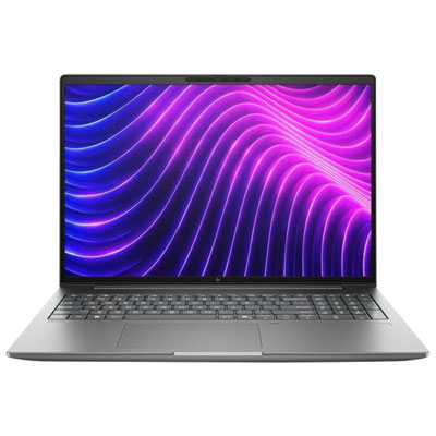 HP ZBook X 16" 60Hz Touchscreen Copilot+ PC Laptop - Intel Core Ultra 7 366H - 64GB DDR5 RAM - 2TB SSD - Win11 Pro - En - Meteor Silver
