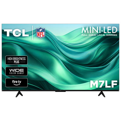 "TCL 55"" M7LF Series 4K UHD HDR Mini-LED Fire TV Smart TV (55M7LF) - 2026 - Great for Movies & Gaming"
