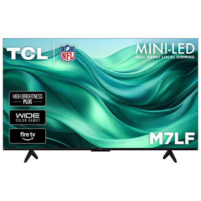"TCL 50"" M7LF Series 4K UHD HDR Mini-LED Fire TV Smart TV (50M7LF) - 2026 - Great for Movies & Gaming"
