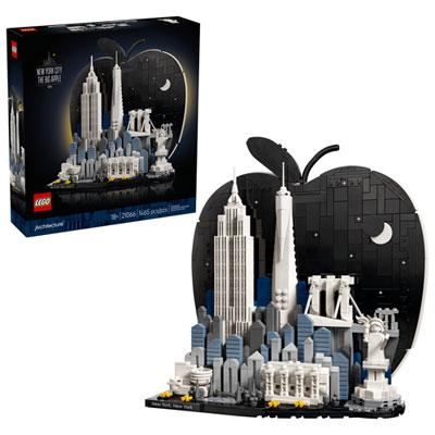 LEGO Architecture: New York City - The Big Apple - 1465 Pieces (21066) LOVE!!!