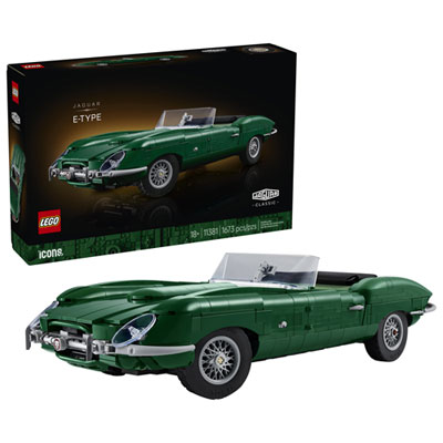 LEGO Icons: Jaguar E-Type - 1673 Pieces (11381) Best Icons set to date