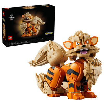 LEGO Pokémon: Arcanine - 1190 Pieces (72160) i love my orange son