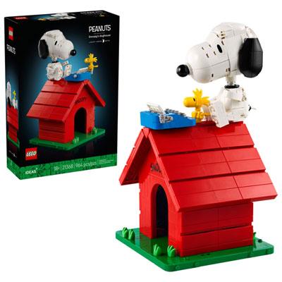 LEGO Ideas: Peanuts: Snoopy's Doghouse 964 Pieces (21368) I absolutely love it !
                                The 3 different poses were a great idea, as I can alternate them on display