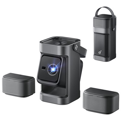 Soundcore By Anker Nebula P1 1080p HD LED Portable Projector with Detachable Speakers (D2431111)