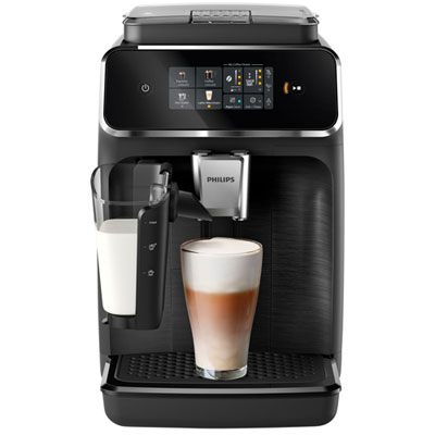 Philips 2300 Fully Automatic Espresso Machine with LatteGo Milk Frother - Black Very good espresso