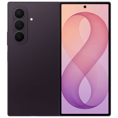 Fido Samsung Galaxy Z Fold8 Ultra 5G 256GB - Violet Shadow - Monthly Financing
