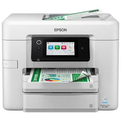Epson WorkForce Pro WF-4930 Wireless All-In-One Inkjet Printer - White