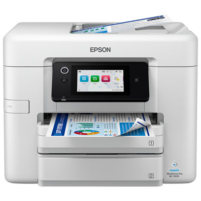 Epson WorkForce Pro WF-5930 Wireless All-In-One Inkjet Printer - White