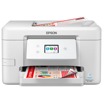 Epson WorkForce Pro WF-3920 Wireless All-In-One Inkjet Printer - White