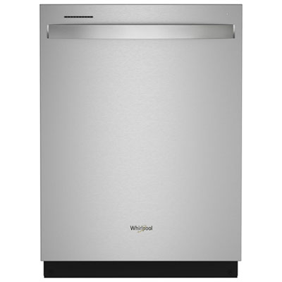Whirlpool 24" 50dB Top Control Dishwasher (WDT745SASZ) - Stainless Steel Finish Great