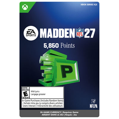 Madden NFL 27: 5850 Points (XBOX Series X|S) - Digital Download