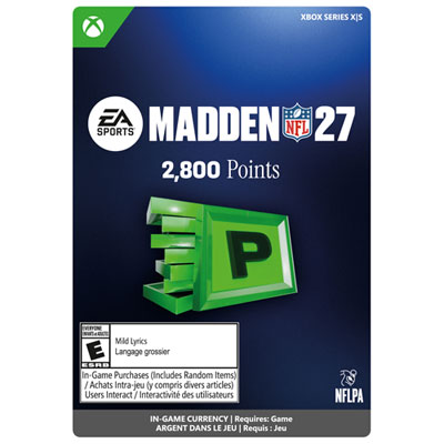 Madden NFL 27: 2800 Points (XBOX Series X|S) - Digital Download