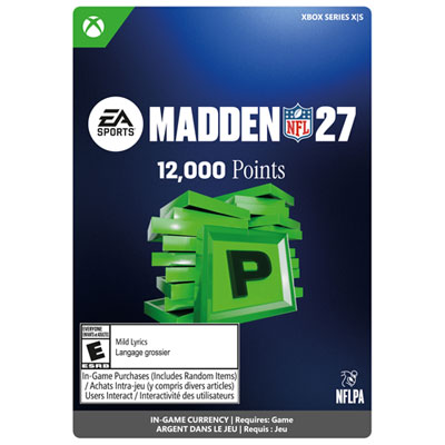 Madden NFL 27: 12,000 Points (XBOX Series X|S) - Digital Download