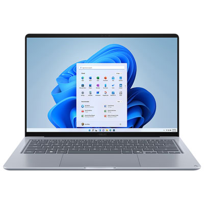 "ASUS Zenbook 14 14"" Copilot+ PC Laptop - Snapdragon X - 8GB LPDDR5X - 256GB SSD - Windows 11 Home - Arctic Blue"
