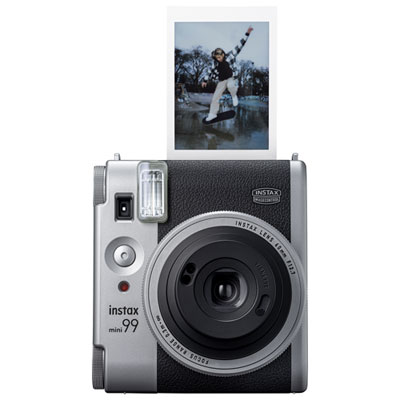 Fujifilm Instax Mini 99 Analog Instant Camera - Silver/Black