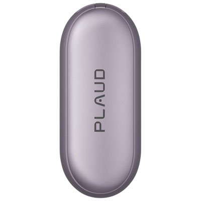 Plaud NotePin S 64GB Portable AI Voice Recorder with Transcription - Purple