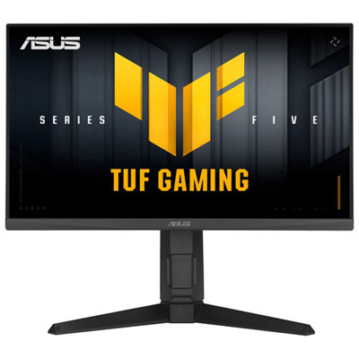"Open Box - ASUS TUF Gaming 24"" FHD 240Hz 0.3ms GTG LCD G-Sync FreeSync Gaming Monitor (VG249QML5A)"