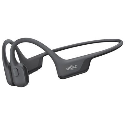 Shokz OpenRun Air 2 On-Ear True Wireless Headphones - 10 Hour Playtime, Water Resistant, Ideal for Sports, with Built-in Mic, Black