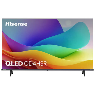Hisense 32" QD4HSR HD LED QLED Roku TV Smart TV (32QD4HSR) - 2026 - Great for Sports & Gaming Best Buy for Roku Televisions
