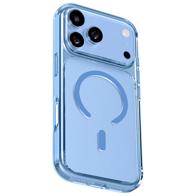 Laut Crystal Fluro Fitted Hard Shell Case for iPhone 18 Pro Max/17 Pro Max - Clear Blue