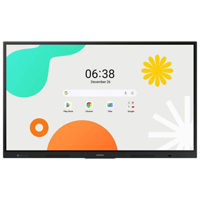 Écran Interactif/tableau Blanc Samsung Waf De 65 Po 4K Uhd Avec Système Android (Lh65Wafwlgcxzc)