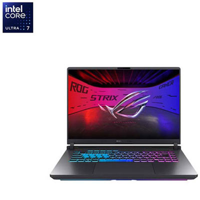 "Open Box - ASUS ROG Strix G16 16"" 165Hz Gaming Laptop - Intel Core Ultra 7 255HX - 16GB DDR5 - 512GB SSD - RTX 5060 - Windows 11 - Eclipse Grey"