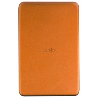 LOGiiX Vibrance Piston Power Slim Mag 5000 mAh 20W USB-C Power Bank with MagSafe - Orange