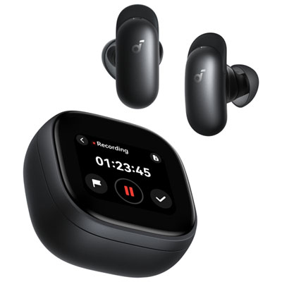 Soundcore by Anker Liberty 5 Pro Max TWS In-Ear Noise Cancelling True Wireless Earbuds - 12 Hour Playtime, Water Resistant, with Built-in Mic, Black