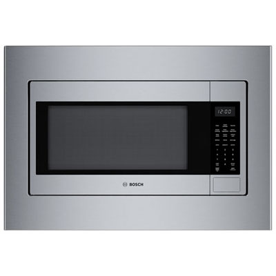 Open Box - Bosch 300 Series Built-In Microwave - 2.1 Cu. Ft. - Stainless Steel - Perfect Condition