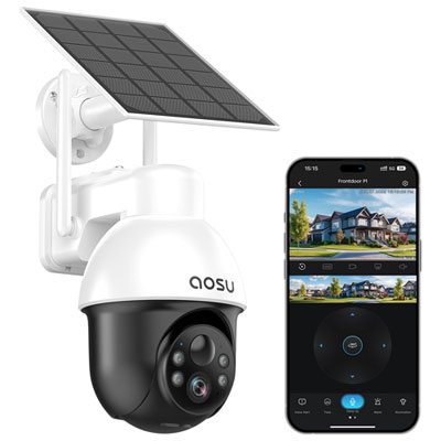 Aosu SolarCam D1 SE Semi-Wireless Outdoor 5MP Security Camera